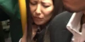 Schoolgirl groped by Stranger in a crowded Bus