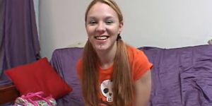 18 year old teen tries for erotic modeling