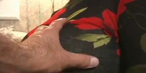 Manhandled woman's boobs - video 1