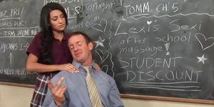 passionate coed fucks with teacher