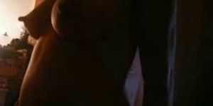Huge nips pregnant brunette rides her bfâ€™s cock - video 1