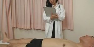 Japanese doctor is horny for cock part5 - video 2