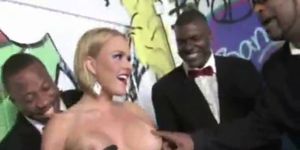 Blacks Entertained by Blonde