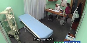 FAKE HOSPITAL - Doctor decides sex is the best treatment available