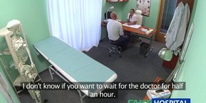 FAKE HOSPITAL - Hot nurse prescribes fucking for backache