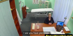 FAKEHUB - Busty amateur fucked by her doctor