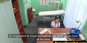 FAKEHUB - Euro nurse pussylicked and fucked by doctor
