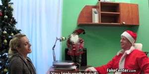 Doctor as santa fucked his patient