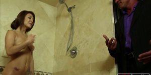 Jojo Kiss gets naughty inside the shower