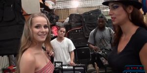 18 years old amateur gets paid big for sex on camera