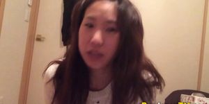 Fetish asian pees in cup