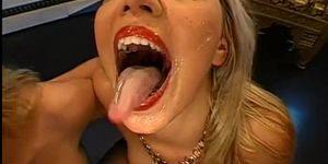 A feast of glazzy cumshots - video 2