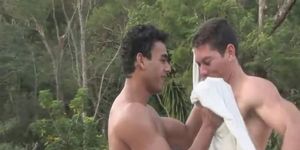 Gay Latino Having Bareback Sex With His Friend