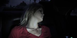 Petite teen addict lured into rough fuck by a perv (Madison Hart)