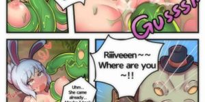 League of Legens-riven Comic Hentai