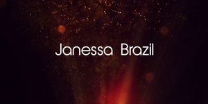 Sexy Janessa Brazil Works On Tan Dildo Banging Poolside!