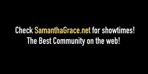 Samantha Grace Masturbates In Cuban Heeled Stockings! - video 1