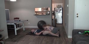 Big Ass Teen Gets Fucked By Her Personal Trainer