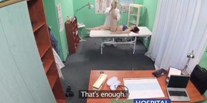 Fakehospital Skinny Russian Takes Double Cumshot In Private Hospital (George Uhl)