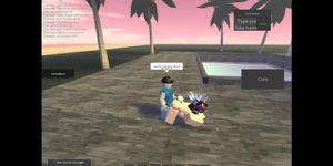 Rich whore gets fucked by Roblox