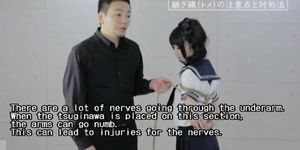 Shibari lesson gote shibari rope tie tutorial