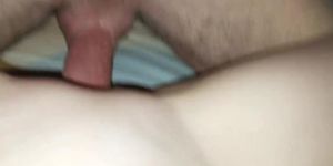 Girl POV me pounding tight college teen pussy