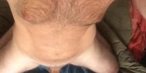 A summer afternoon stroke and cumshot with dirty talking and moaning