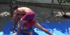 Romanian Boys Wrestle for Fun (No Sex)