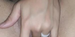 Girlfriend Fingers Herself For Me