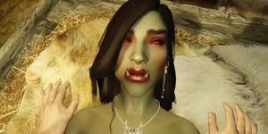 3D Orc Milf Decides To Screw A Human Outlander Hentai