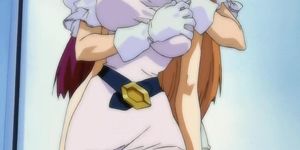 Sexy Anime Redhead Penetrated By Big Futanari Cock (Yuri Aine)