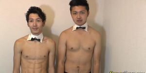 GAY ASIAN NETWORK - Asian twinks suck each others cocks in 69