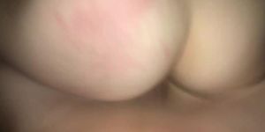 Big ass rides daddy cock cums multiple times