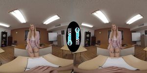 WETVR Horny Professor POV Fucks Student In VR (Haley Reed)