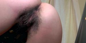We Are Hairy - Evelina Darling exercises and then masturbates
