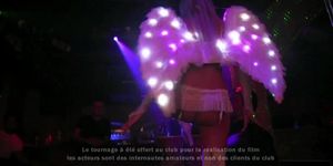 Hot Milf Angelique fucked in a libertines club