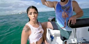 Bangbros - Cuban Hottie Gets Rescued at Sea (Vanessa Sky)