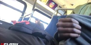 BBC Cum for Teen on Bus