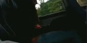 Flash Teen on Bus