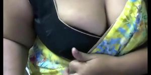 indian  bbw masturbate her fat pussy on webcam - caught -