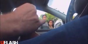 Guy Flashes Two Pakistani Girls in Los Angeles!!