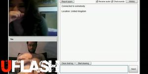 girl watching guy masturbate on chatroulette w ...