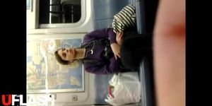 Cock Out On Subway