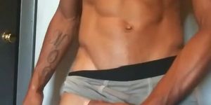 BBC Post workout jerk off cumshot