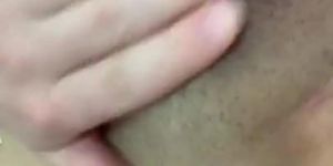 girl fingering herself