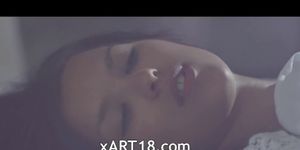 Art erotica of beauty pleasuring herself - video 2