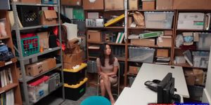 Petite Asian Shoplyfter Stripped Naked And Searched Deep (Aurora Winters)