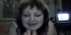 Chubby Russian Fucked On Webcam