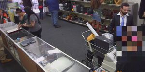 GAY PAWN SHOPS - Bearded pawnshop amateur cockridden for cash