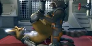 Rocket Raccoon and Fox Yiff (with sound!)